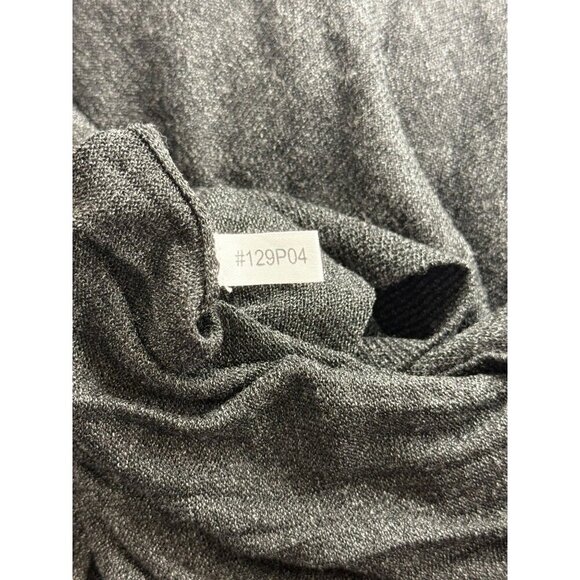 Jhane Barnes Vintage Lightweight Collared Polo Sweater Viscose Nylon Gray Size L - Picture 6 of 7